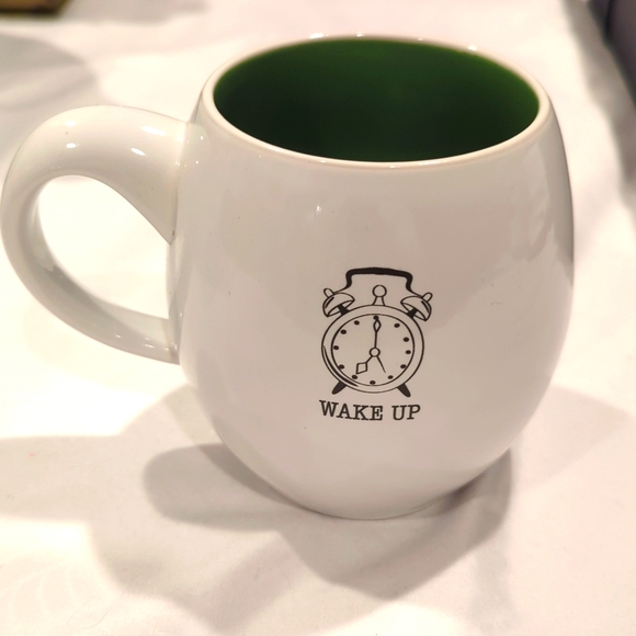 Wake Up Rounded Mug - Picture 2 of 4